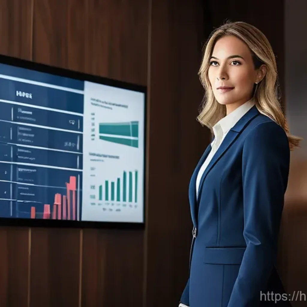 호텔 연봉 협상 성공 사례 - **Hotel Professional Demonstrating Value and Market Worth**
    A confident female hotel manager, dr...