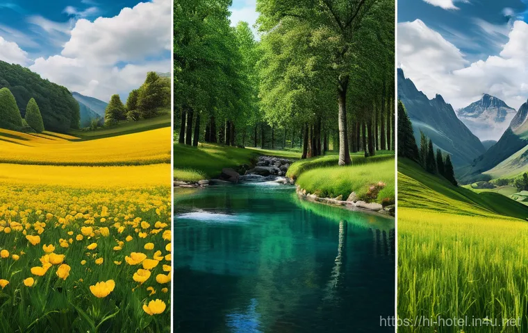 호텔업계 최신 트렌드 - Here are three detailed image generation prompts in English, adhering to your guidelines: