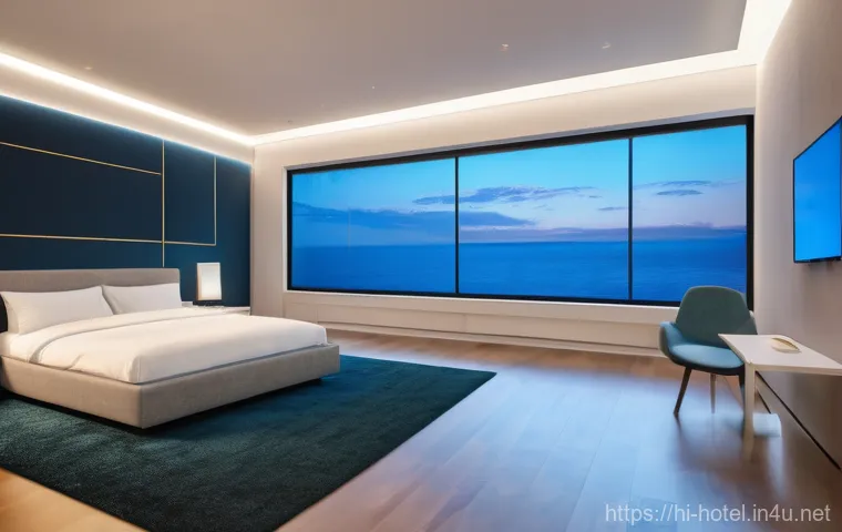 호텔업계 최신 트렌드 - Here are three detailed image generation prompts in English, adhering to your guidelines: